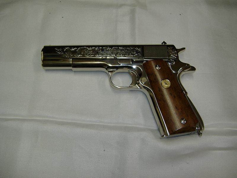 DSCF0564.JPG - Colt WWII Commemorative - .45 cal. - European Theater